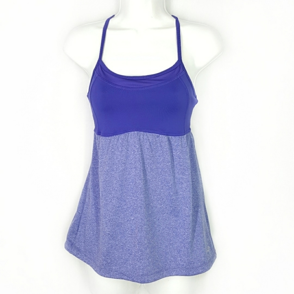 Champion tank top, size XSmall, purple loose top.